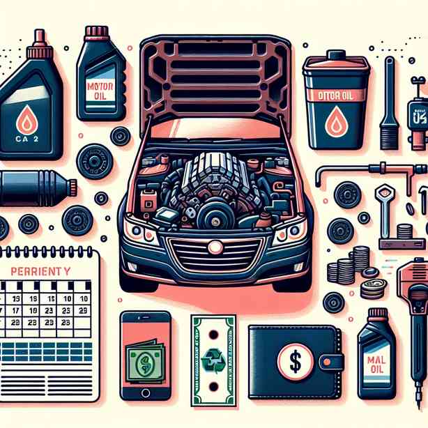 자동차 엔진오일 교체 주기와 비용, 직접 정비 가능한가?