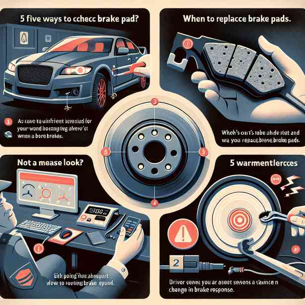 브레이크 패드 교체 시기 확인하는 5가지 방법 브레이크 패드 교체 시기 확인하는 5가지 방법