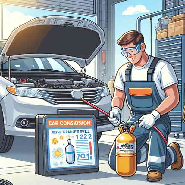 여름철 차량 에어컨 점검과 냉매 충전법