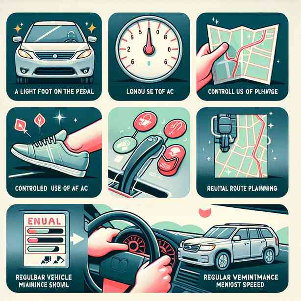 자동차 연비 개선하는 실전 운전 습관 7가지